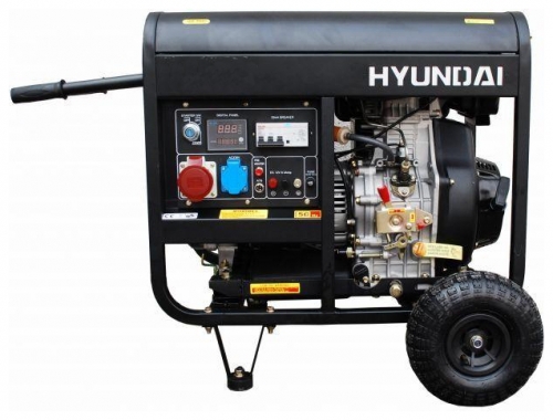Дизельный генератор HYUNDAI DHY 8000LE