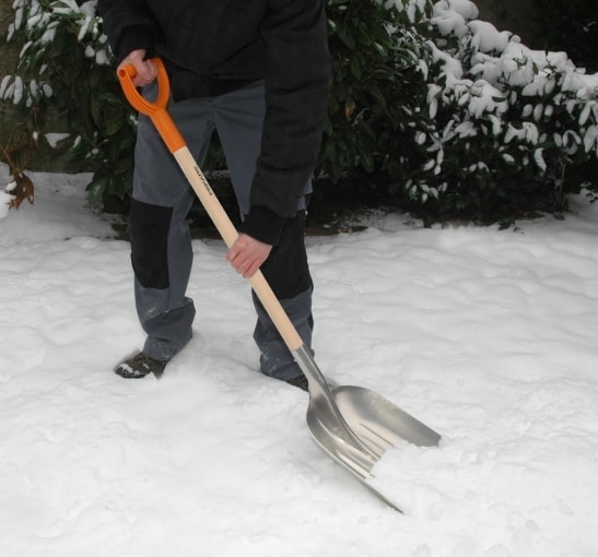 Алюминивая лопата для снега и зерна
