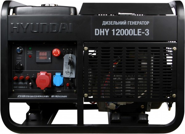 Бензиновый генератор HYUNDAI DHY 12000LE-3