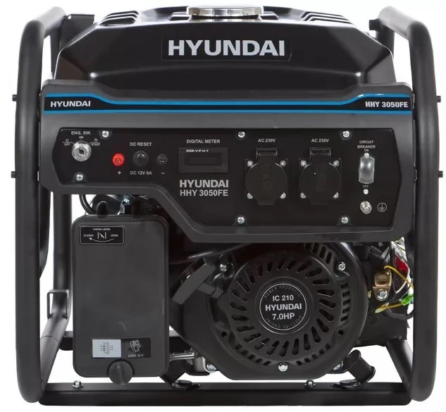 Бензо-газовий генератор Hyundai 3050FE