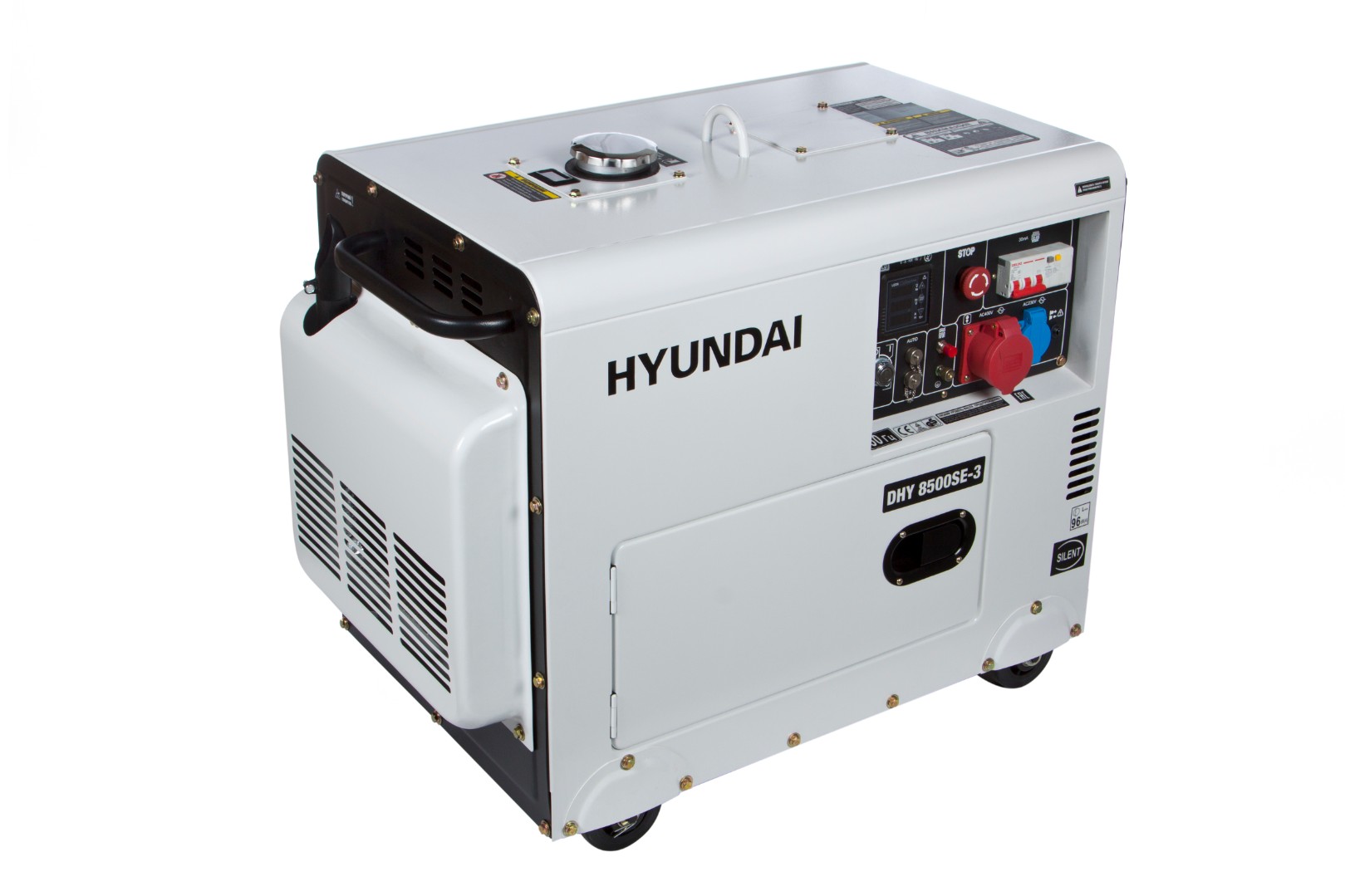 Дизельный генератор HYUNDAI DHY 8500SE-3